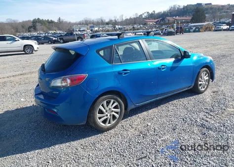 2012 Mazda Mazda3 I Touring from USA, damaged, VIN JM1BL1L76C1636712